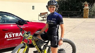 Nieves gimenez y pedro lopez vencedores de la btt de carcelen 2023.