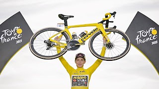 Jonas vingegaard vencedor del tour de francia 2023.