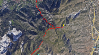 Ruta senderista a jabalcuza, palomas y mirador del lobo