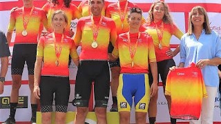 David valero y lara lois campeones de españa xco 2023.